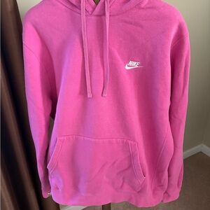 Nike Women's Vibrant Pink Hoodie